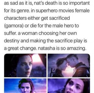 Natasha choosing her destiny