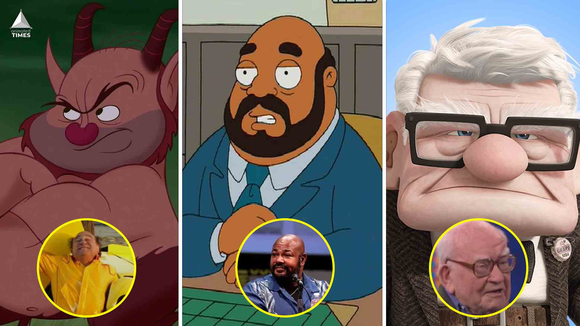 These 7 Cartoon Characters Looks Exactly The Same As Their Voice Actors