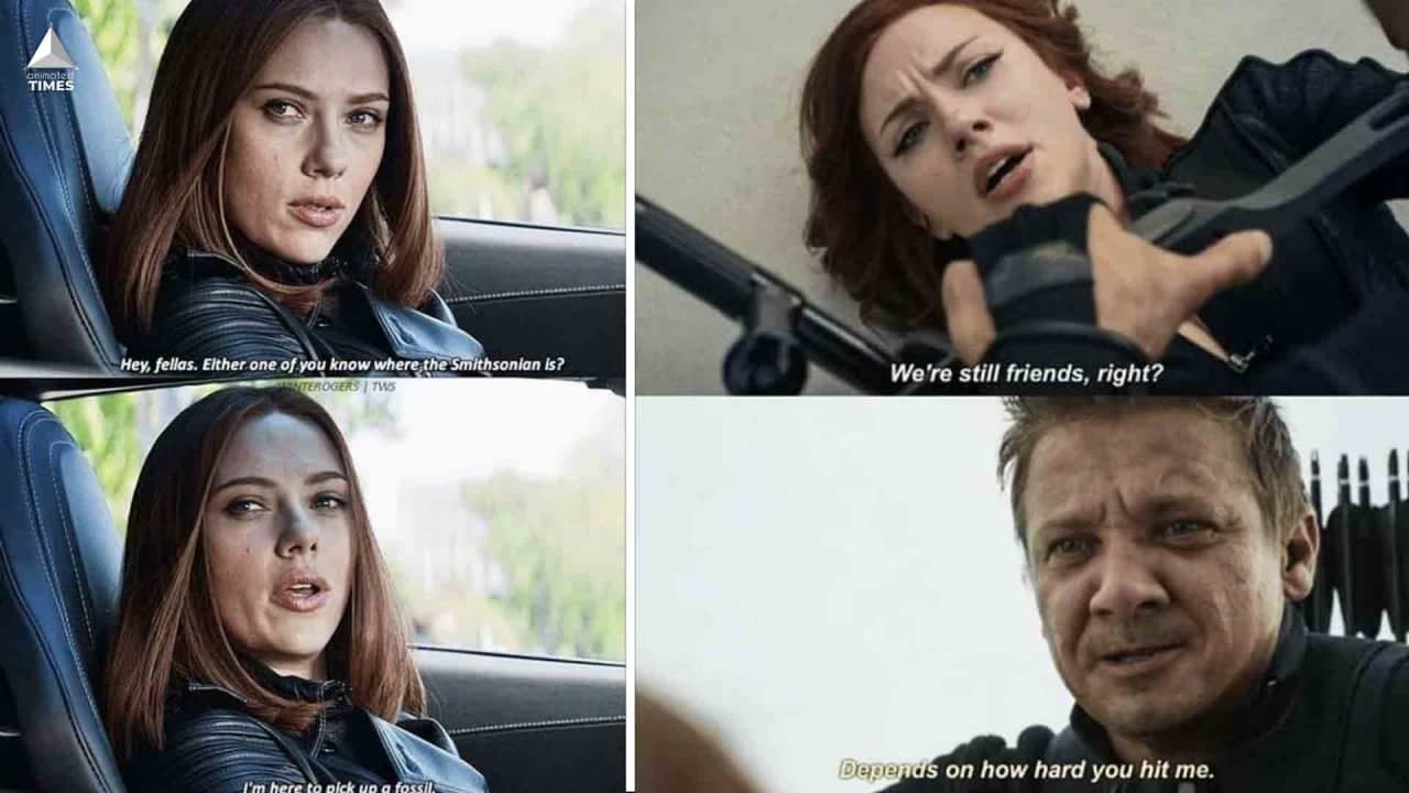 Comebacks By Hawkeye And Black Widow That Prove They’re Secretly The Funniest Avengers