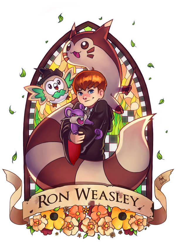 pottermon ron weasely by lushies art ddc11bt fullview