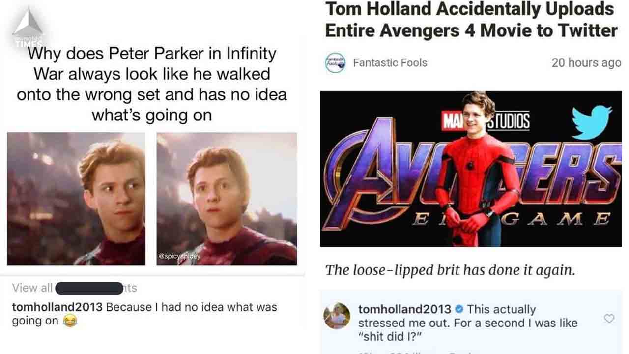 10 Tom Holland Memes That Indicate He’s a Sweet Heartthrob