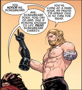 Comic Book Thor Amputee
