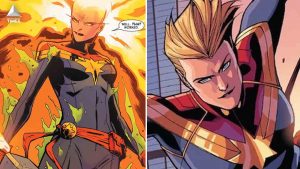 Captain Marvel Lifted Mjolnir Despite Not Being Worthy