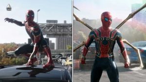 Iron Spider Suit Cosplay Looks Like Expanding Nanotech