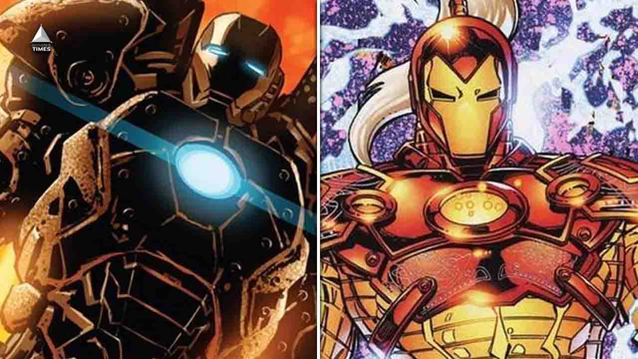 5 Exclusive Iron Man Suits Of Armor Displayed In The Comics
