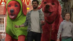 Clifford The Big Red Dog Pays Homage To Godzilla For Halloween