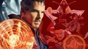 Doctor Strange 2 Features An Emblem Combining Scarlet Witch’s Crown And Sanctum Sanctorum