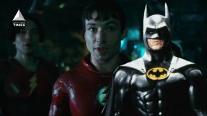 Keaton’s Back As Batman With Two Barry Allens In The Flash Movie Trailer !