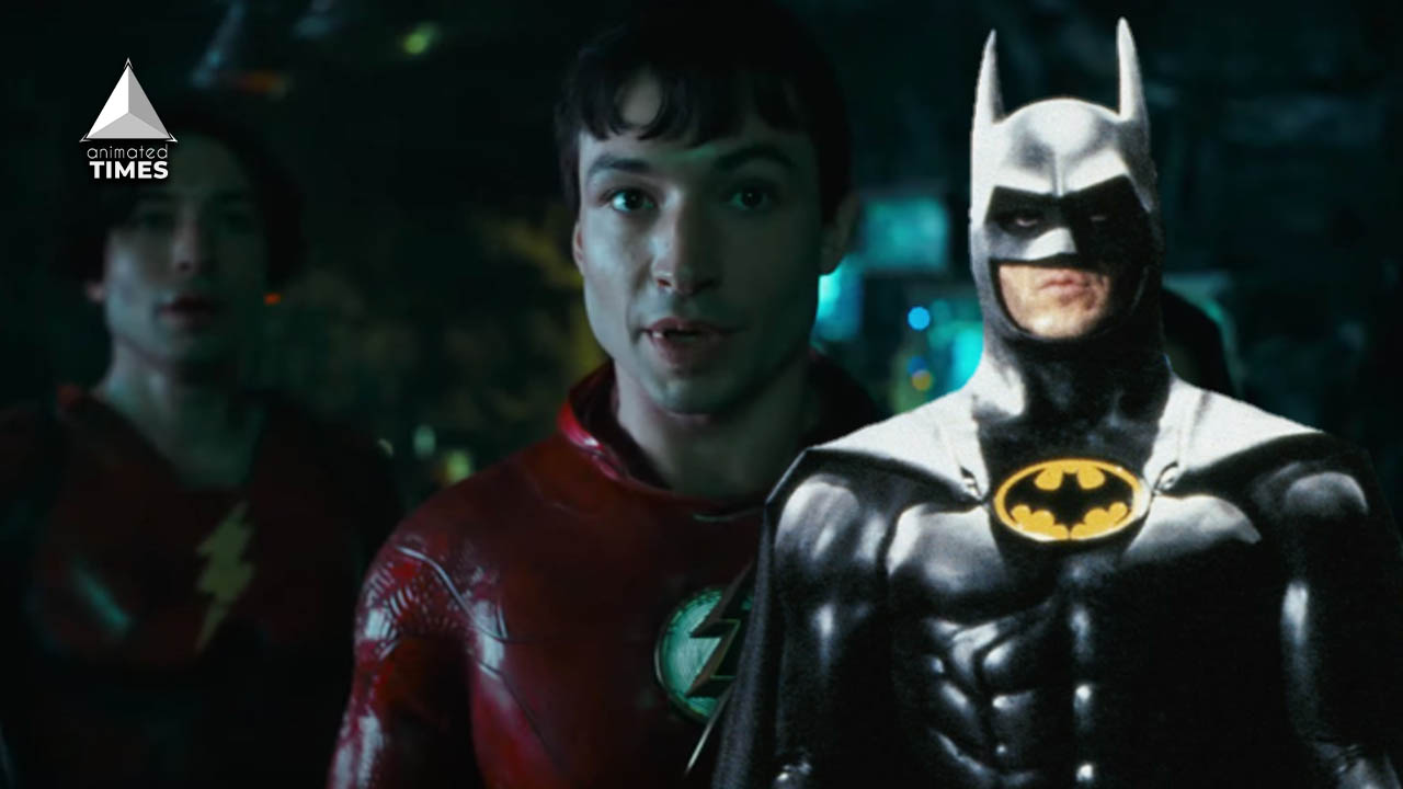 Keatons Back As Batman With Two Barry Allens In The Flash Movie Trailer