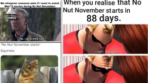 10 Hilarious “No Nut November Memes”