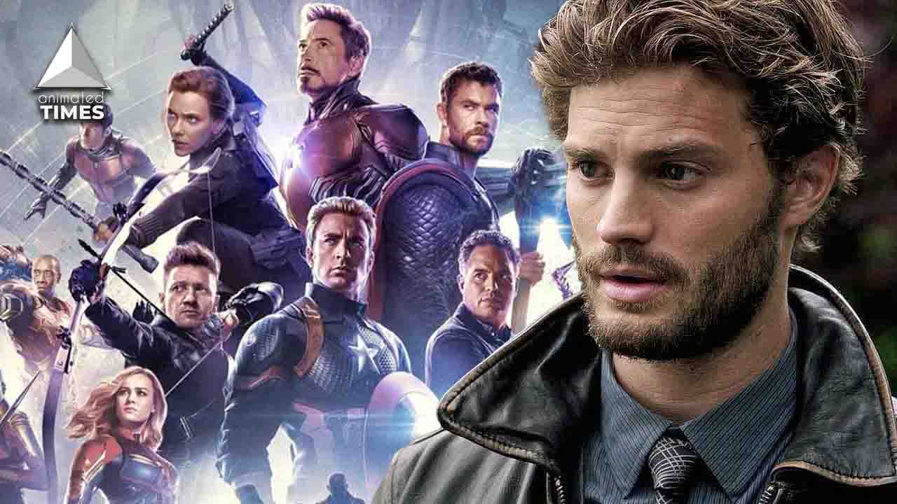 Marvel Boss Kevin Feige Meets Fifty Shades of Grey Star Jamie Dornan