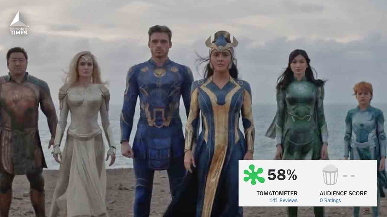 MCU: Eternals Is The First Movie To Be Rotten On Rotten Tomatoes