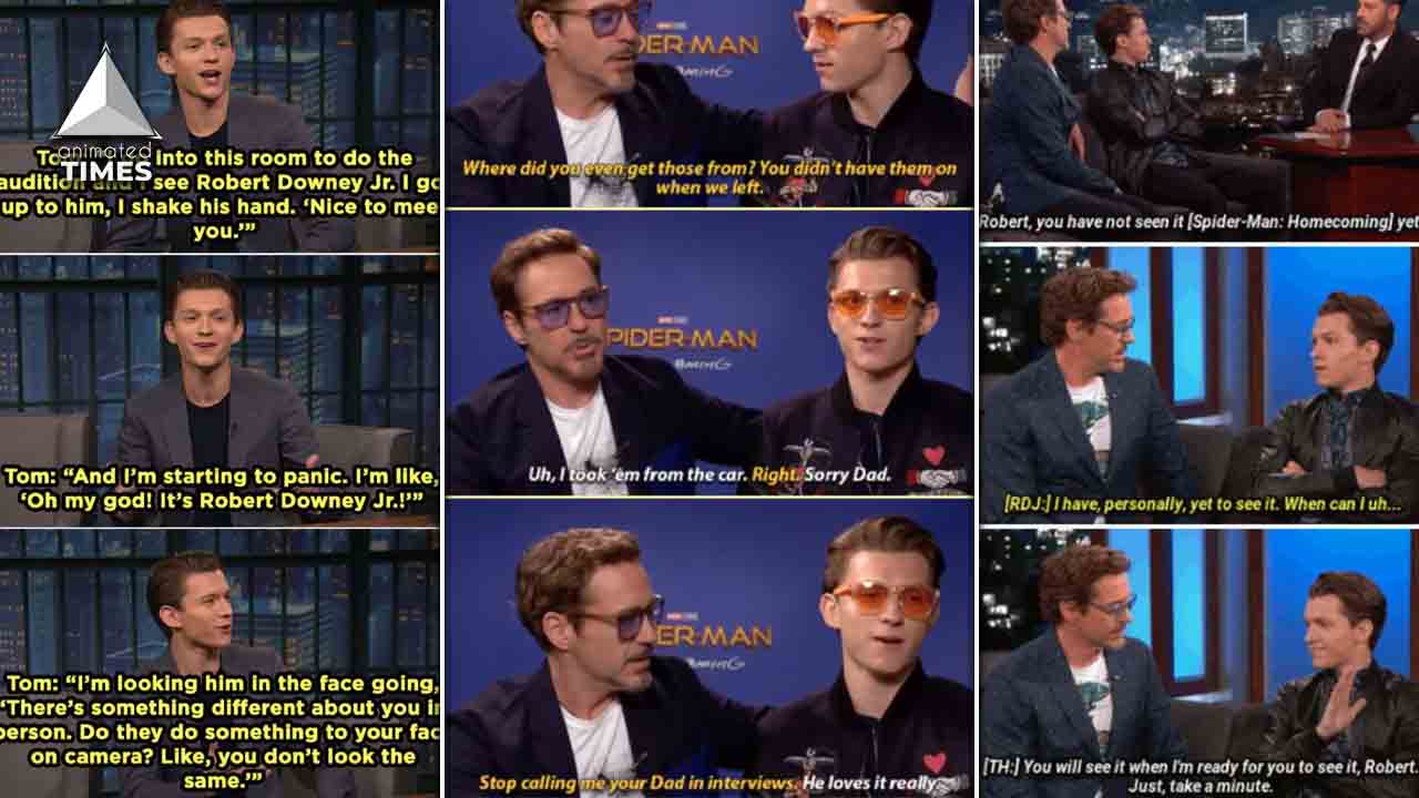 10 Awkwardly Funny Interviews With Robert Downey Jr. & Tom Holland