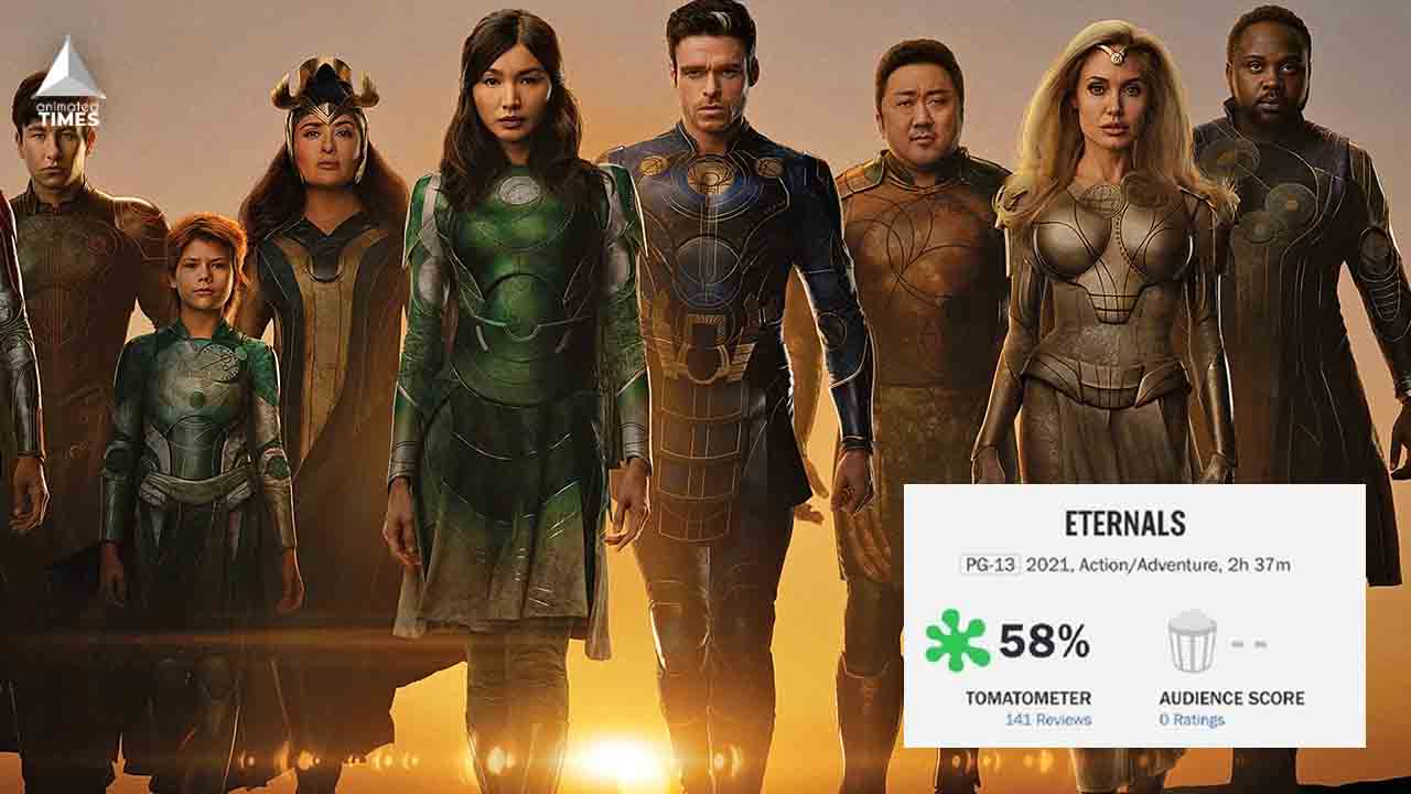 The Rotten Tomatoes Score For Eternals Has Dropped Below Fresh!