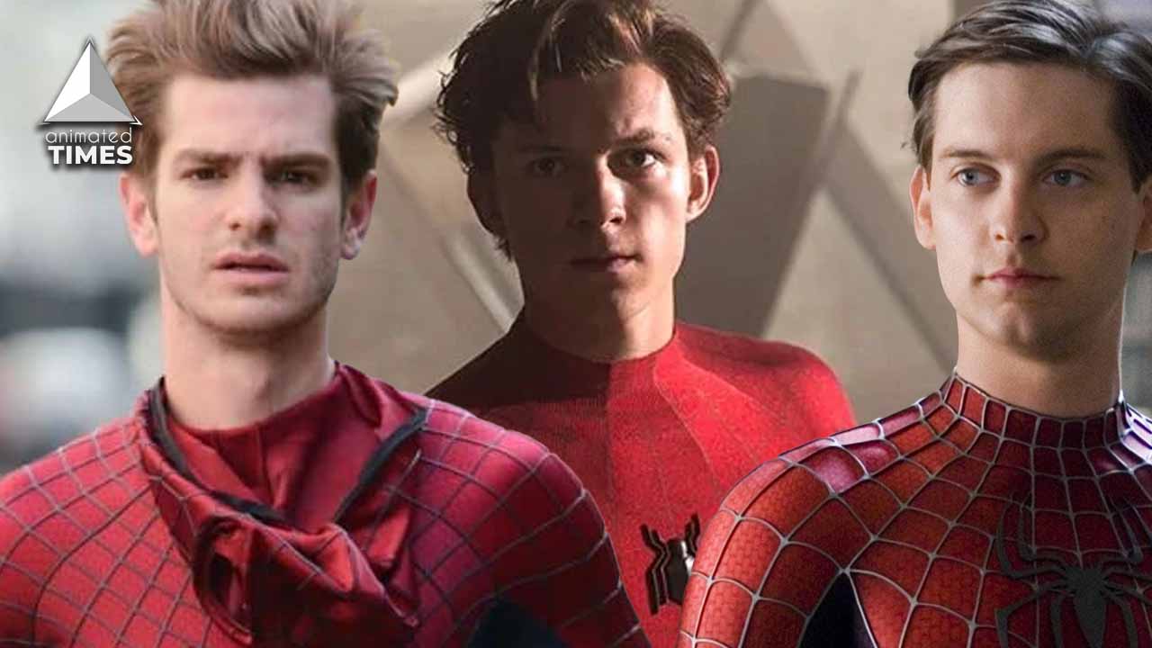 Tom Holland Has A Group Chat With Andrew Garfield & Tobey Maguire!