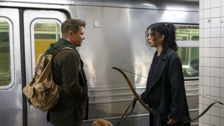 This MCU Star Hasn't Seen Hawkeye, Doesn't Know What it Is 1 A still from Hawkeye