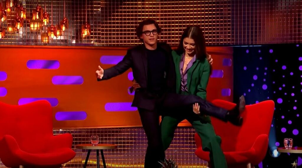 Tom Holland with Zendaya