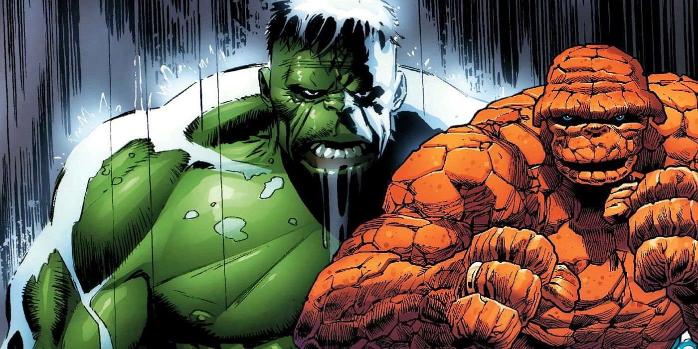 The Thing And Hulk