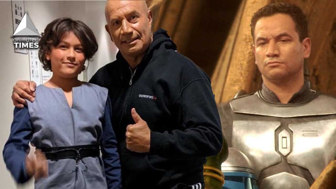 New Set Photo With Temuera Morrison Revealed By New Young Boba Fett Actor
