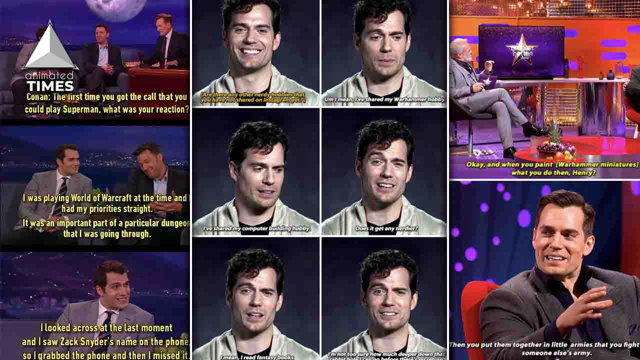 In These 10+ Interviews, Henry Cavill Clearly Showed That He Is King Of The Nerds