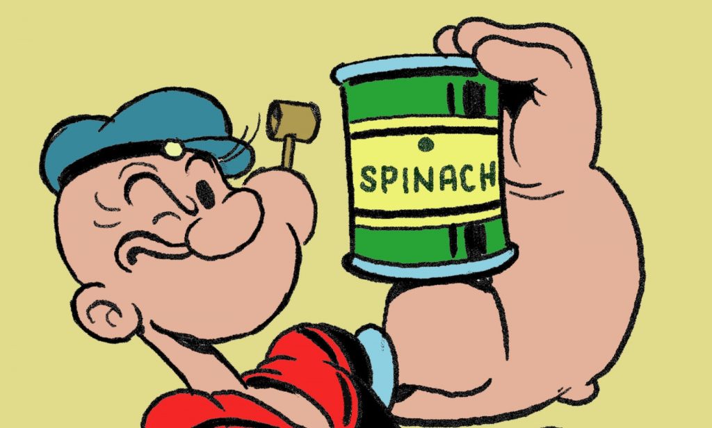 popeye the sailor spinach e1642816193552