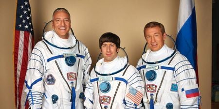 Howard Returns From Space In The Big Bang Theory