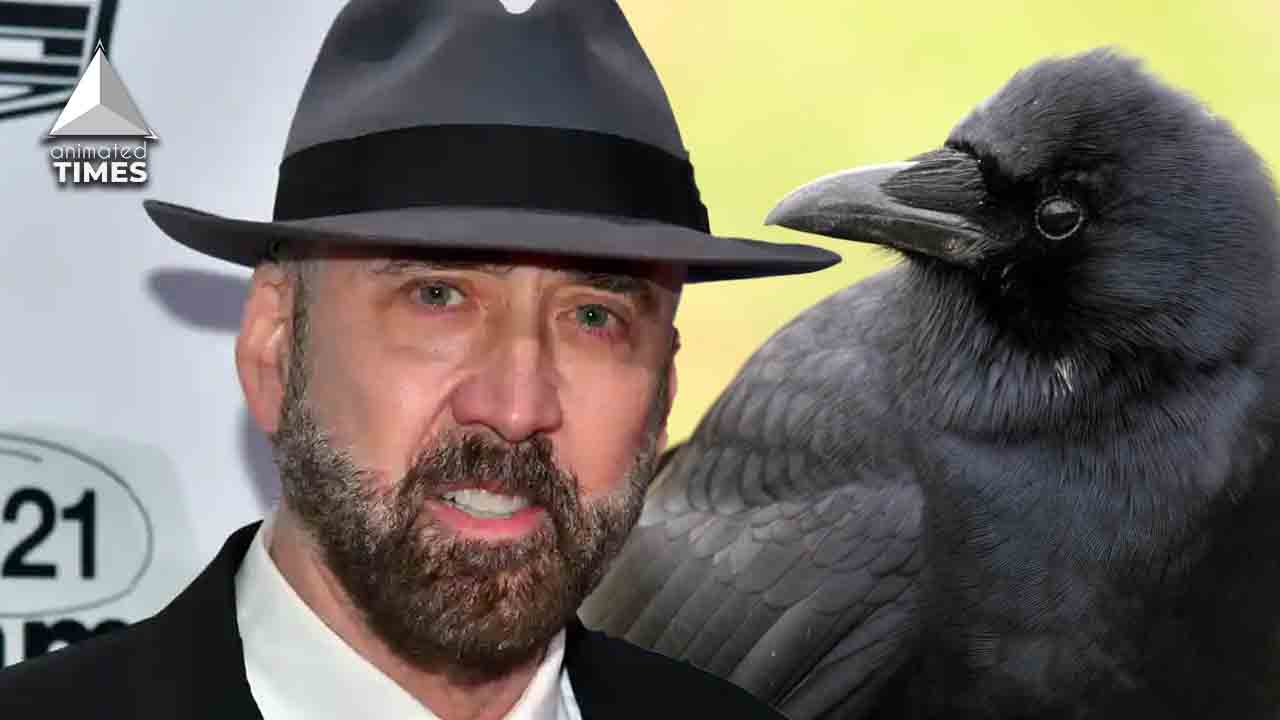 Nicolas Cage’s Pet Crow Refers To Him As Ass