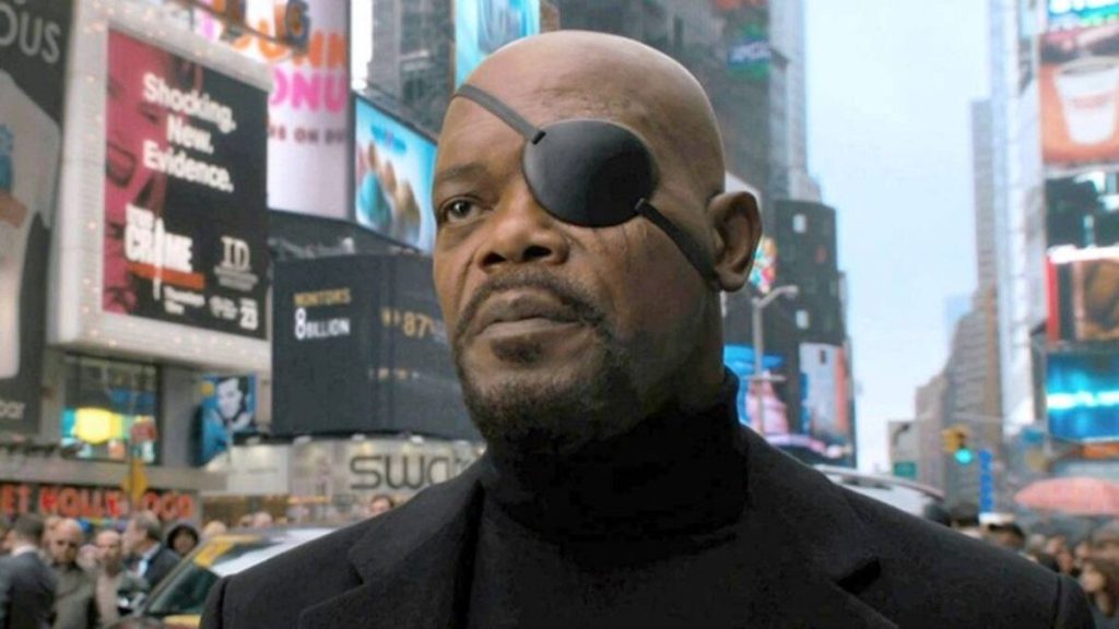 Samuel L. Jackson debuted as Nick Fury in Iron Man (2008)