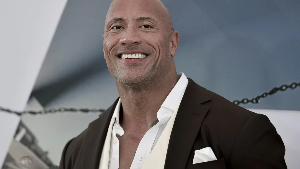 Actor Dwayne Johnson