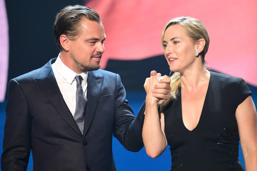 Kate Winslet and Leonardo DiCaprio