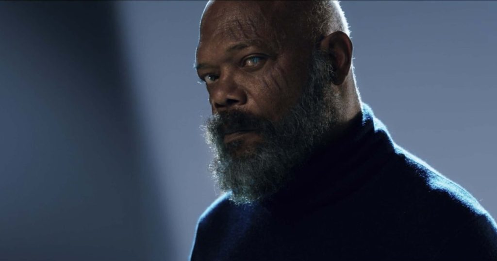 Samuel re-writes Nick Fury scripts 