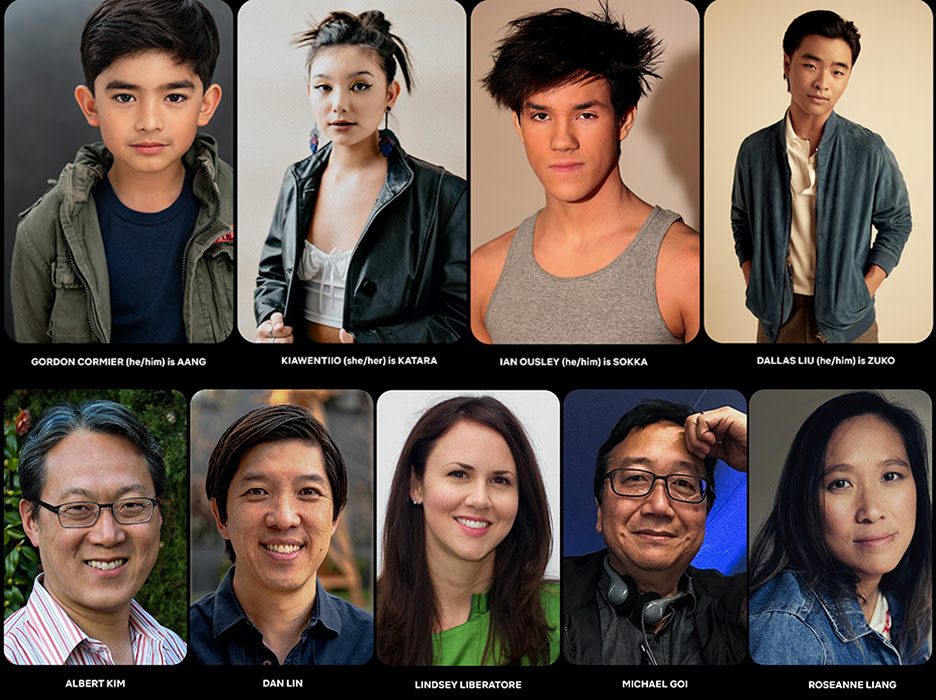 Cast of Netflix's Avatar: The Last Airbender