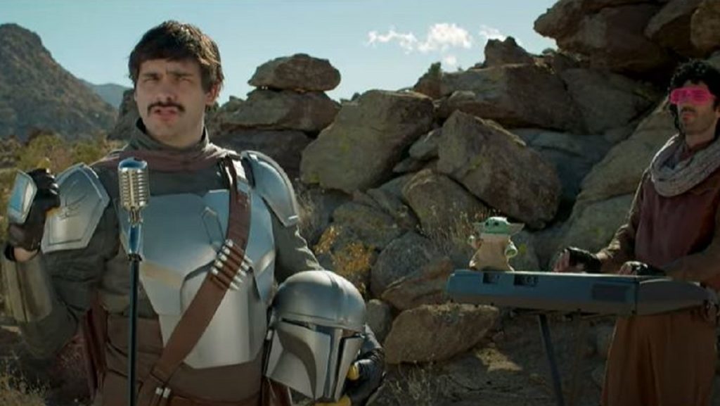 Pedro Pascal in The Mandalorian