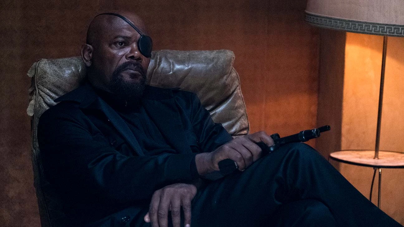 Nick Fury (Samuel L. Jackson) in Spider-Man: Far From Home