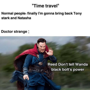 Reed Richard Dr Strange Meme