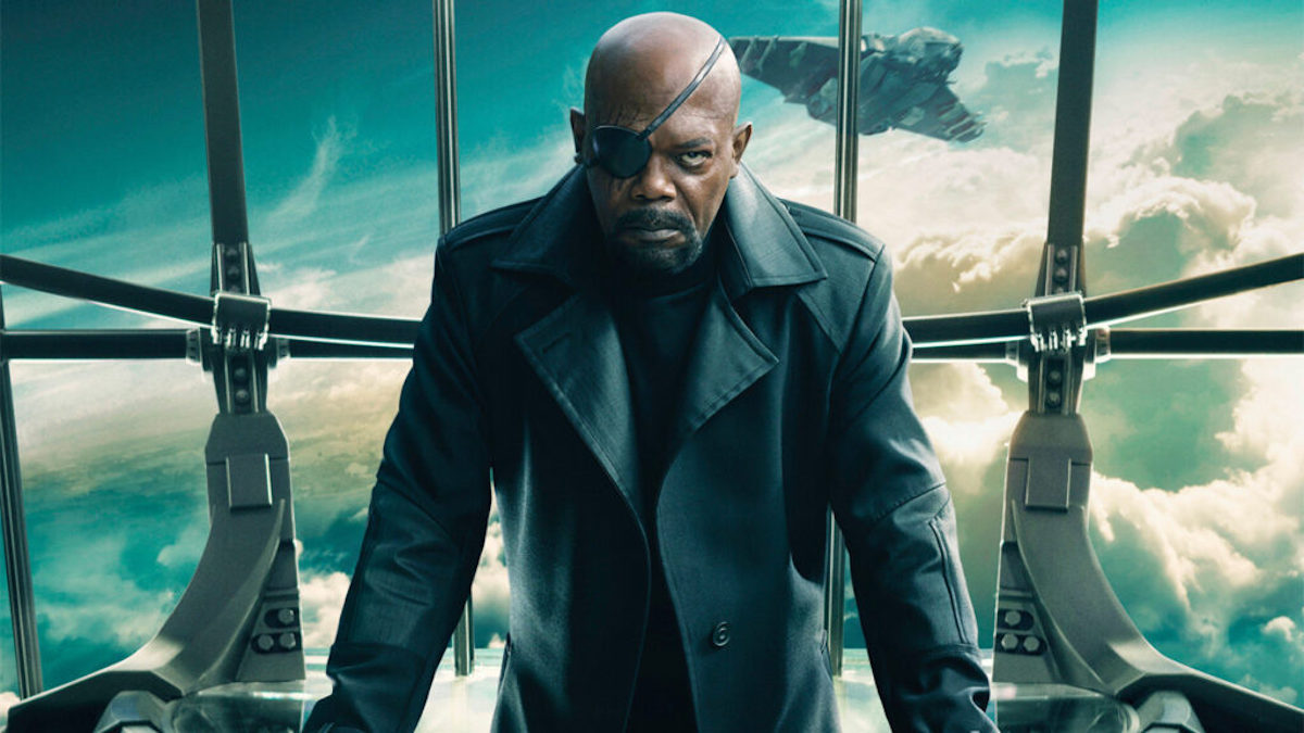 Samuel L. Jackson as Nick Fury in Marvel Cinematic Universe