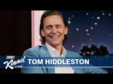 tom hiddleston, jimmy kimmel, loki