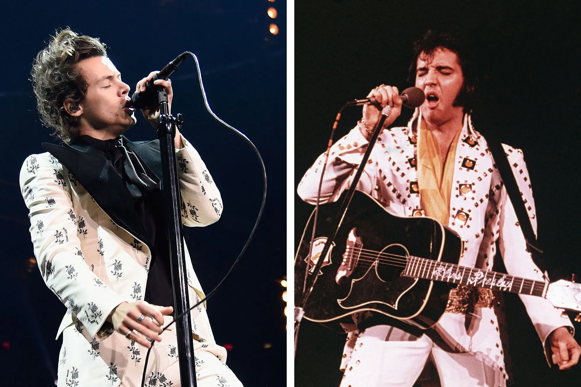 Harry Styles and Elvis Presley