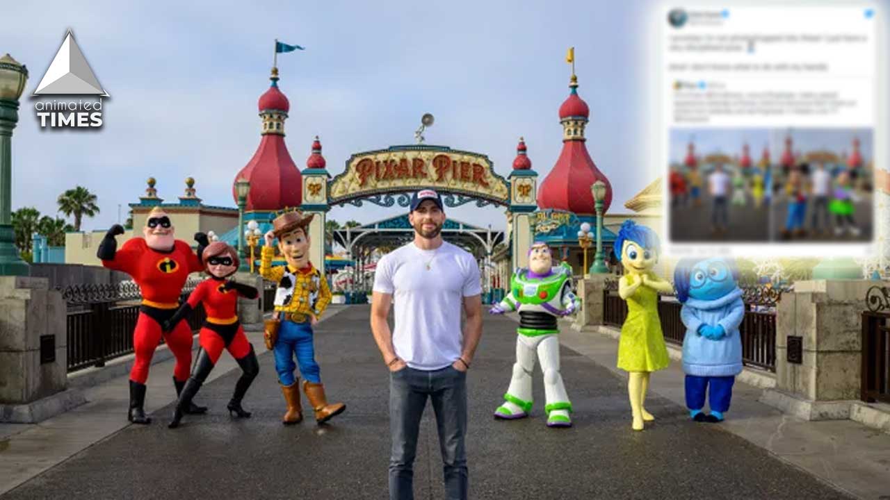 Chris Evans Addresses Fan Accusations Of Being Photoshopped into Disneyland With Hilarious Tweet