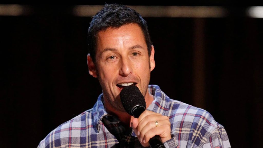 Comedian Adam Sandler