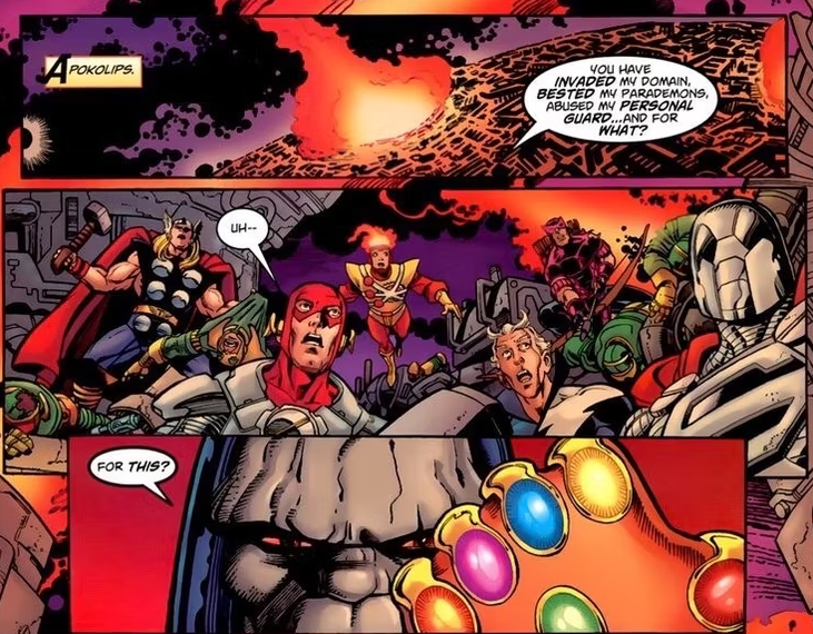 Marvel/DC crossover comic