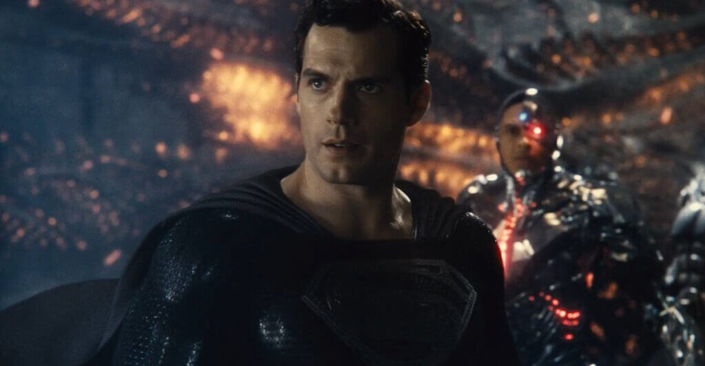 Henry Cavill In Superman’s Iconic Black Suit