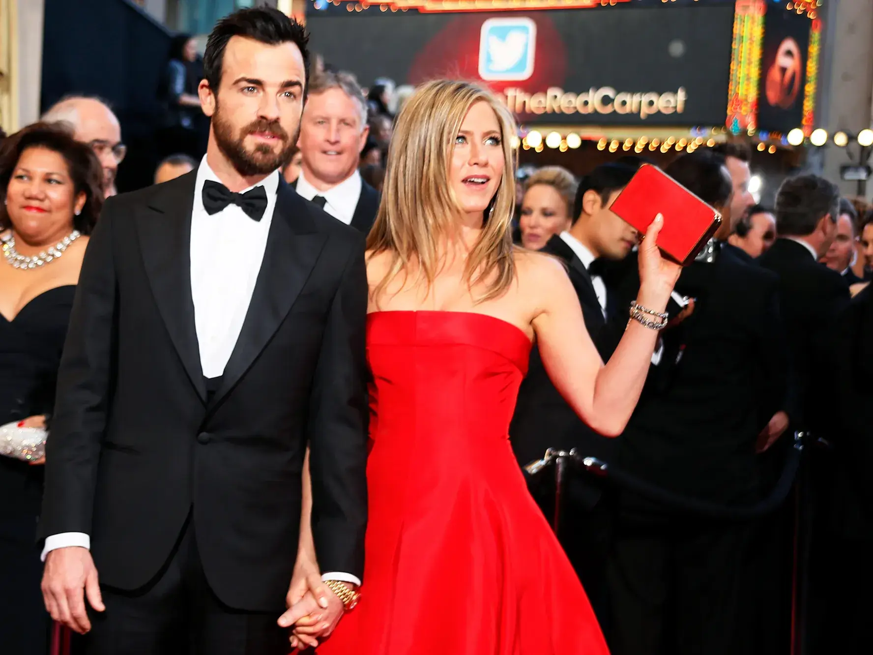 Jennifer Aniston and Justin Theroux