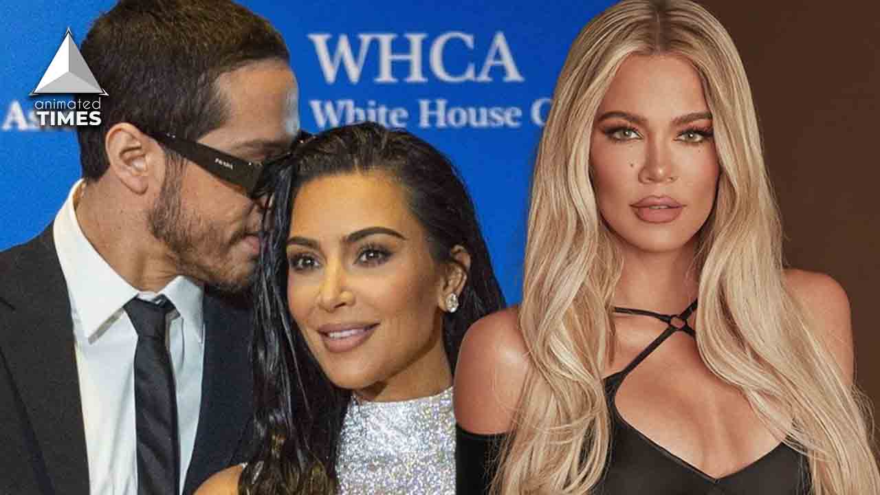 ‘Isn’t it…. She is in LOOVVVEE’: Khloé Kardashian Says Pete Davidson Kicked Kanye West Out of the Picture