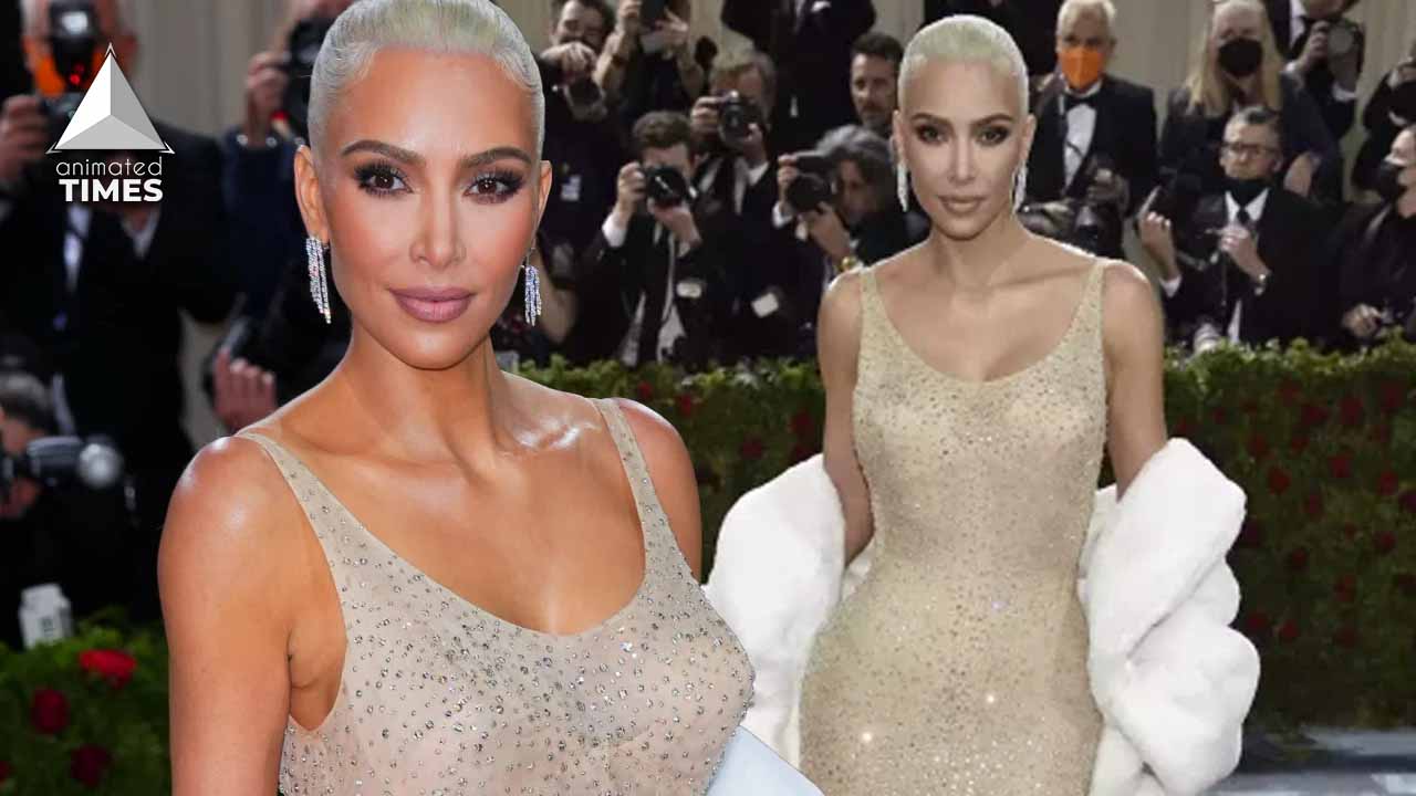 Kim Kardashian Accused of Damaging Iconic Marilyn Monroe Dress, Fans Blame Her Fake Implants