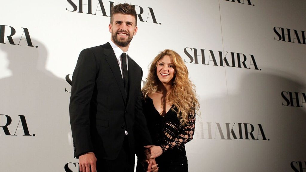 Colombian Pop-Star Shakira and Gerard Pique