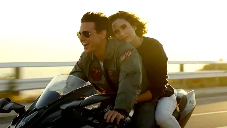 Tom Cruise and Jennifer Connelly - Top Gun: Maverick