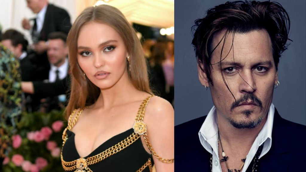 Johnny Depp and Lily-Rose