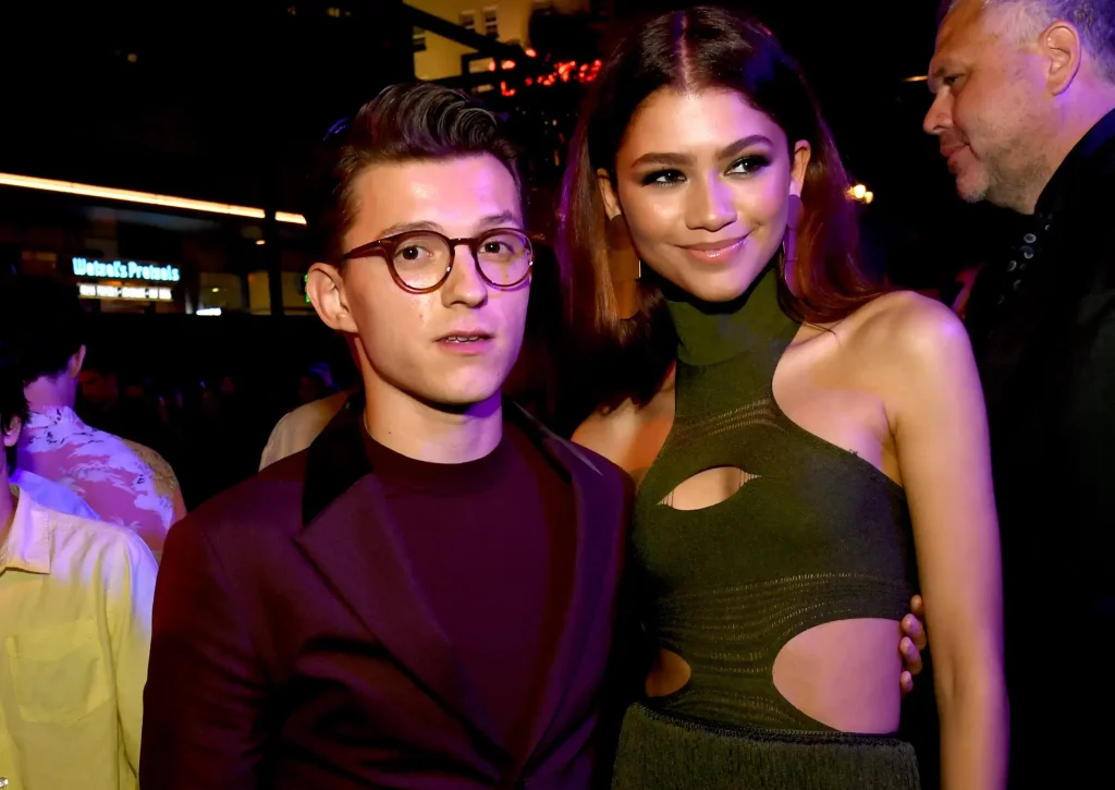 Zendaya and Tom Holland