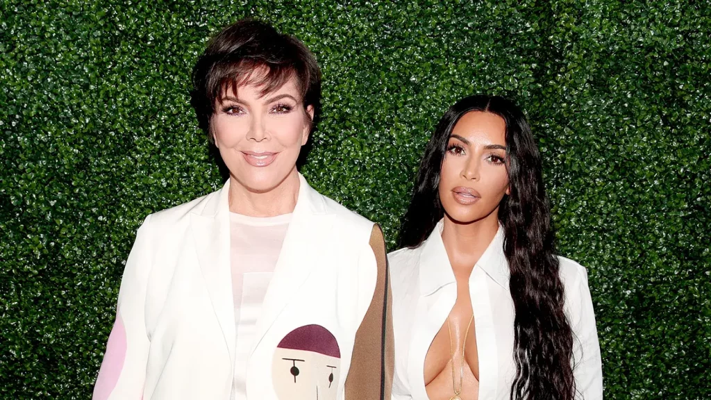 Kris Jenner and Kim Kardashian